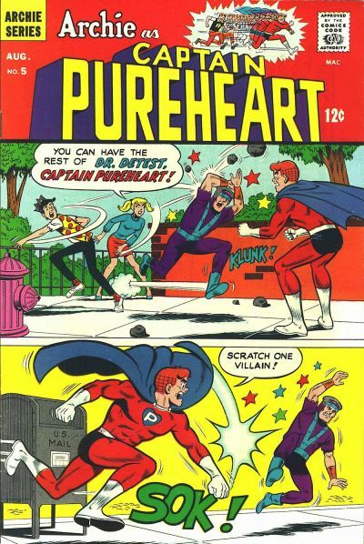 Archie as Captain Pureheart #5 Comic