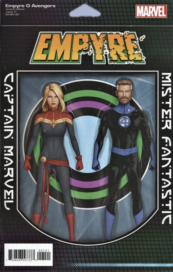 Empyre: Avengers #0 (Christophe Action Figure Cover)