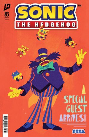 Sonic The Hedgehog #83 (Variant RI 1:15 Fourdraine)
