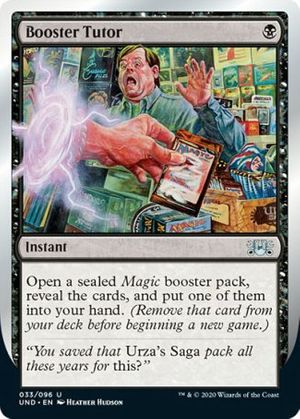 Booster Tutor (Unsanctioned)