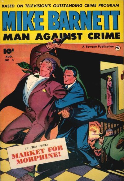 Mike Barnett, Man Against Crime #5 Comic