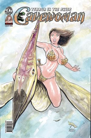 Cavewoman: Terror in the Skies #1