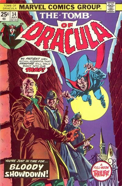Tomb of Dracula #34 Comic