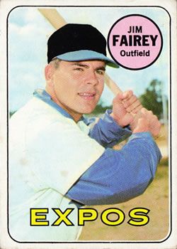 Jim Fairey 1969 Topps #117 Sports Card