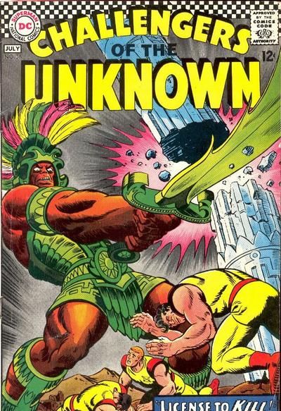 Challengers of the Unknown #56 Comic