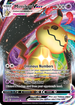 Mimikyu VMAX (69/172) - Brilliant Stars