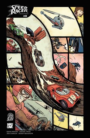 Speed Racer #8 (Cvr B Jesse Lonergan Variant)