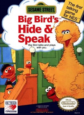 Sesame Street: Big Bird's Hide & Speak Video Game