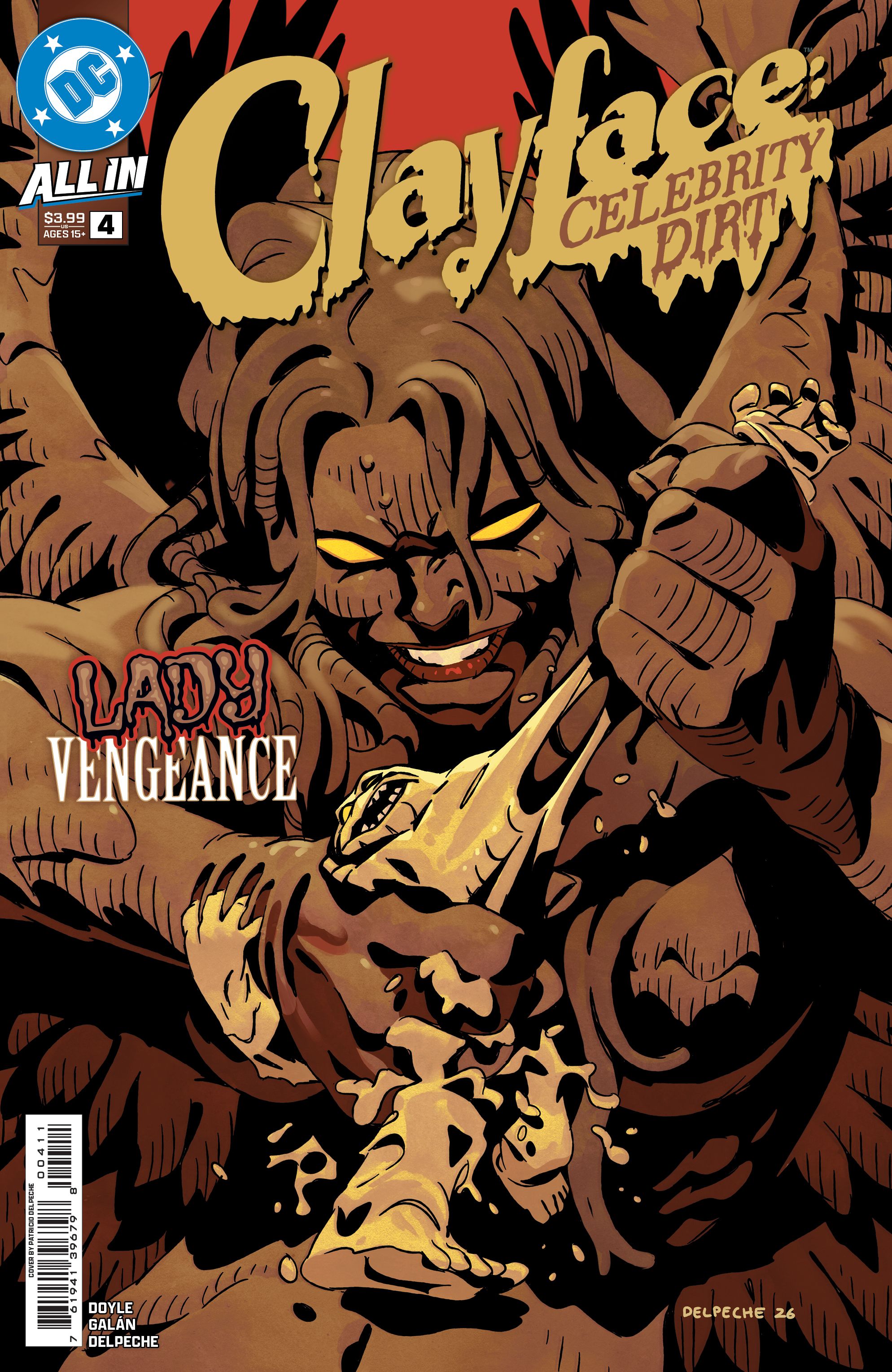 Clayface Celebrity Dirt #4 Comic