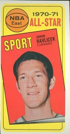 John Havlicek 1970 Topps #112 Sports Card