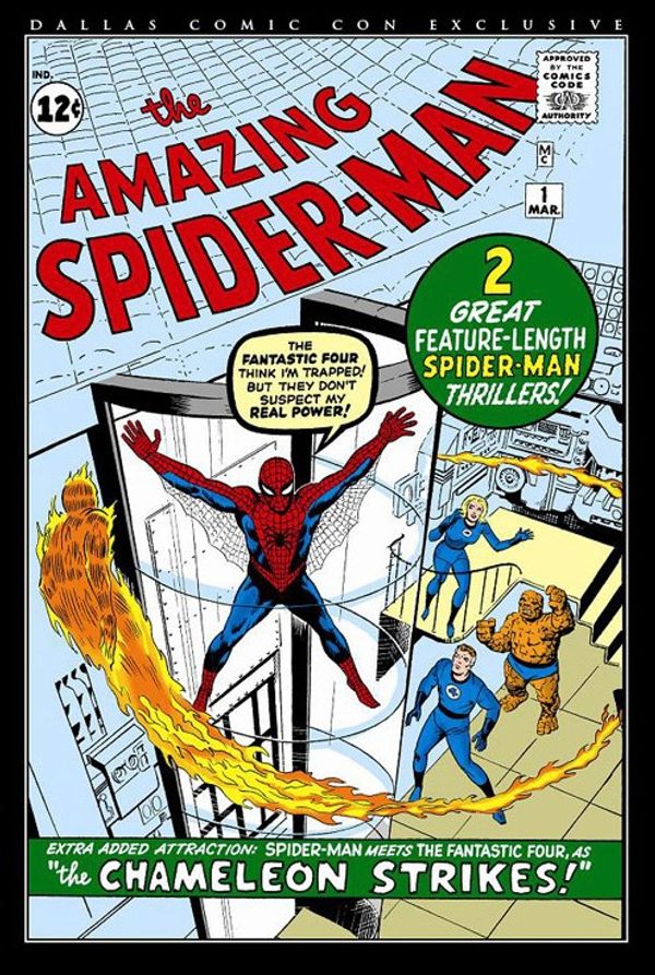 Dallas Comic Con Amazing Spider-Man #1