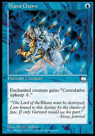 Mana Chains (Weatherlight) Trading Card