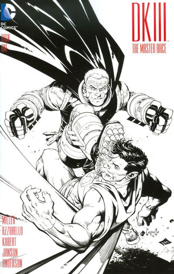 The Dark Knight III: The Master Race #1 (Midtown Comics Sketch Edition)