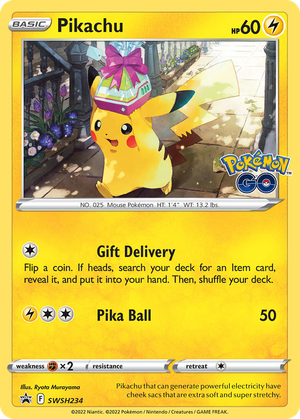 Pikachu (SWSH234) - SWSH Black Star Promos Value - GoCollect