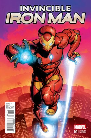 Invincible Iron Man #1 6 Young Guns Variant Set #1