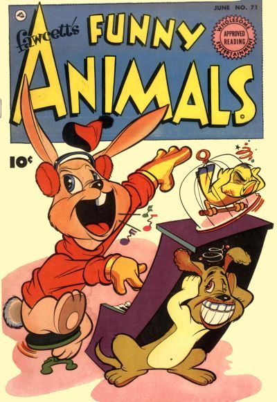 Fawcett's Funny Animals #71 Comic