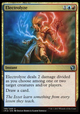 Electrolyze (Iconic Masters) Trading Card