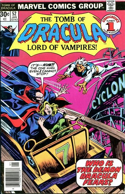 Tomb of Dracula #52 Comic