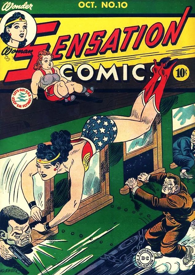 Sensation Comics #10 Comic