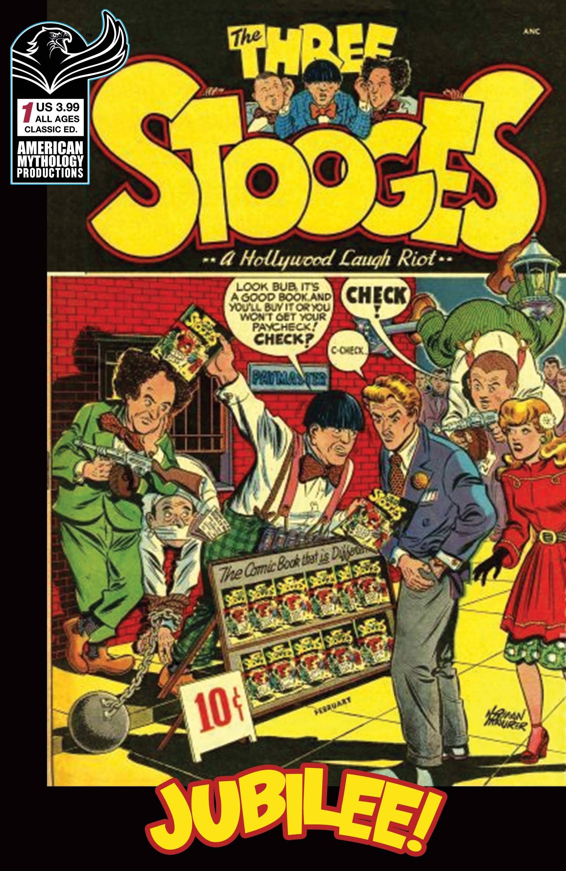 Am Archives: Three Stooges 1949 Jubilee #1 Comic