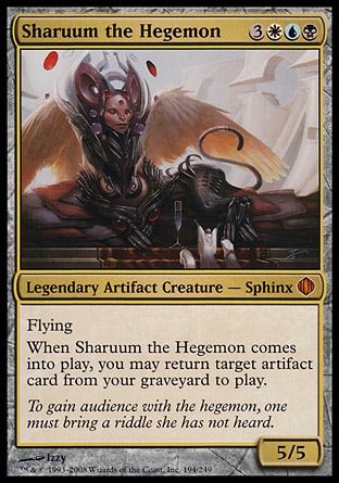 Sharuum the Hegemon (Shards of Alara) Trading Card