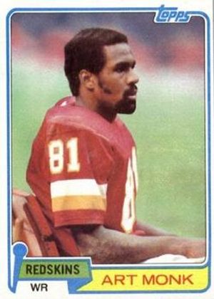 Art Monk 1981 Topps #194