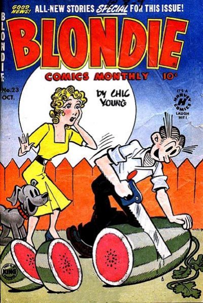 Blondie Comics Monthly #23 Comic