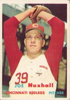 Joe Nuxhall 1957 Topps #103 Sports Card