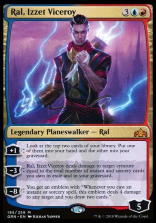 Ral, Izzet Viceroy (Guilds of Ravnica) Trading Card