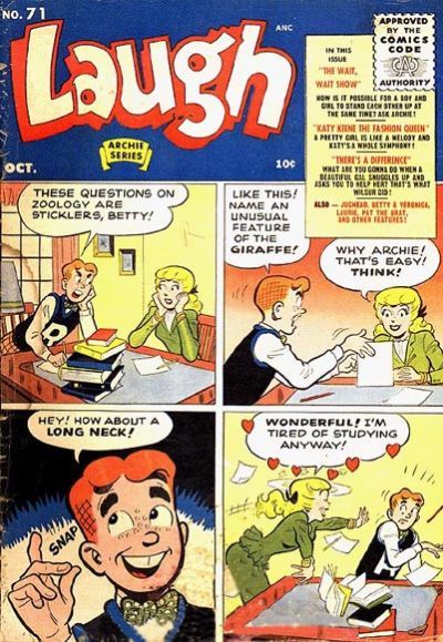 Laugh Comics #71 Comic