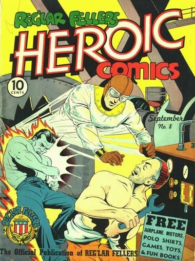 Reg'lar Fellers Heroic Comics #8 Comic