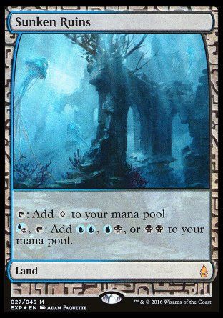 Sunken Ruins (Zendikar Expeditions) Trading Card