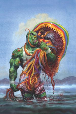 Toxic Avenger Comics #4 (Cvr C Fred Harper With Exclusive Trading Card By Tba Variant)