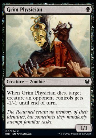 Grim Physician (Theros Beyond Death) Trading Card