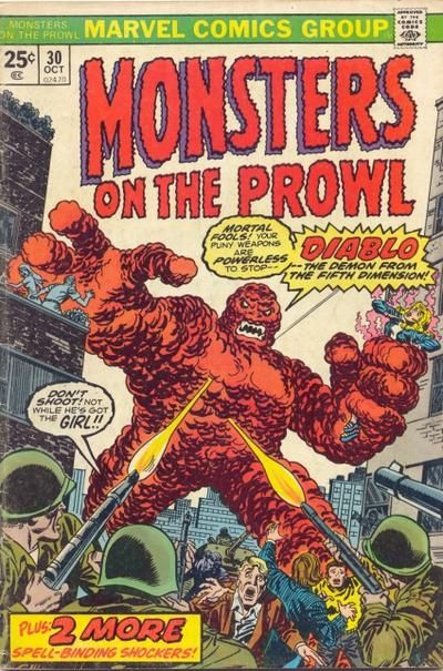 Monsters on the Prowl #30 Comic