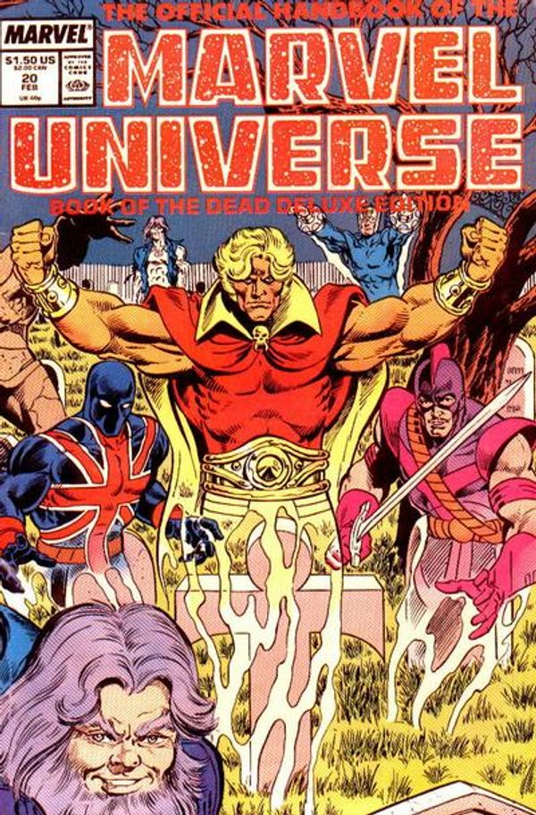 Official Handbook Of The Marvel Universe, The #20