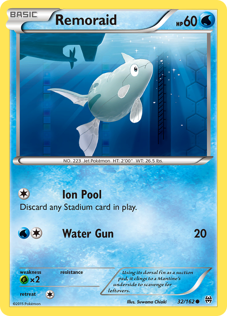 Remoraid (32/162) - BREAKthrough Pokémon Card