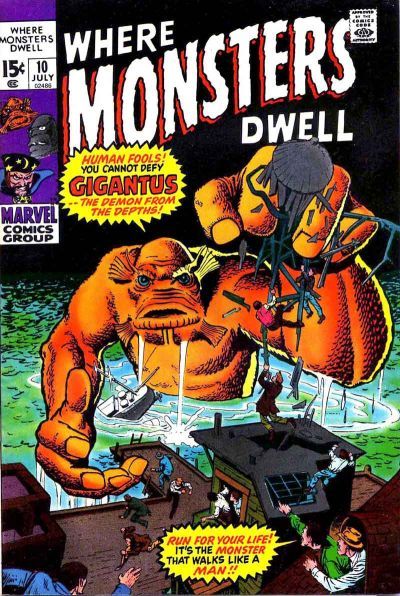 Where Monsters Dwell #10 Comic