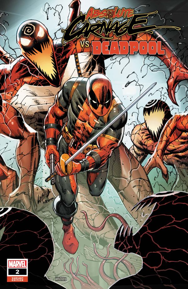Absolute Carnage Vs. Deadpool #2 (Liefeld Variant Cover)