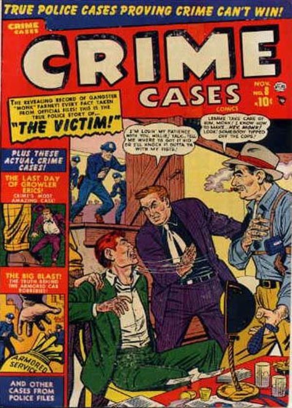 Crime Cases Comics #8