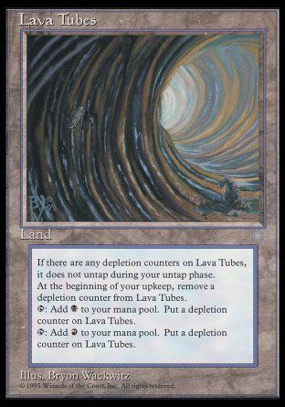 Lava Tubes (Ice Age) Trading Card