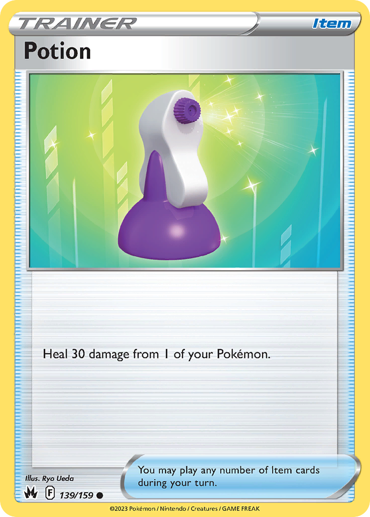 Potion (Trainer: Item) (139/159) - Crown Zenith Pokémon Card