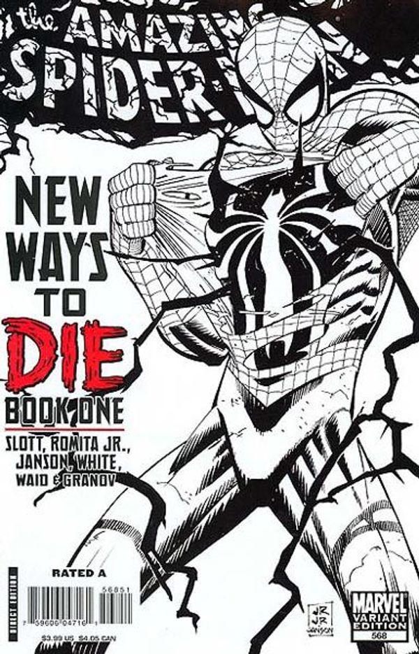 Amazing Spider-Man #568 (John Romita Jr Baltimore Comicon Exclusive Cover)