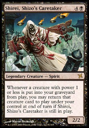 Shirei, Shizo's Caretaker (Betrayers of Kamigawa) Trading Card