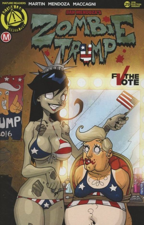 Zombie Tramp Ongoing #29 (Cover E Election)