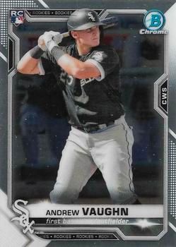 Andrew Vaughn 2021 Bowman Chrome Baseball #5 Sports Card