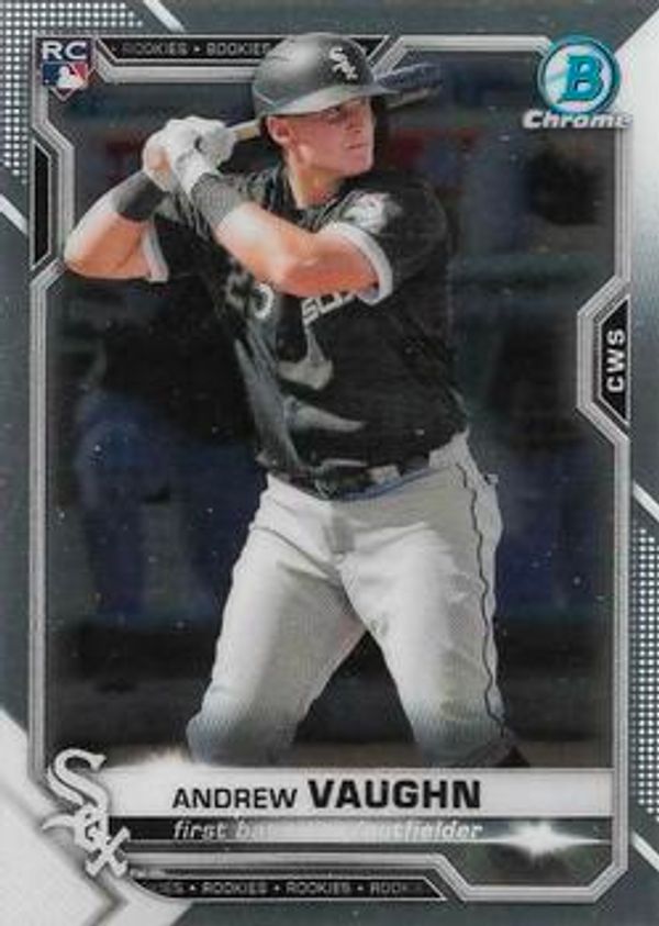 Andrew Vaughn 2021 Bowman Chrome Baseball #5