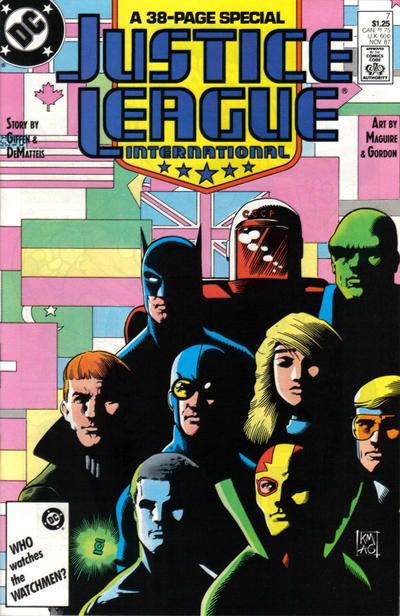 Justice League International Comic