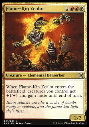 Flame-Kin Zealot (Eternal Masters) Trading Card