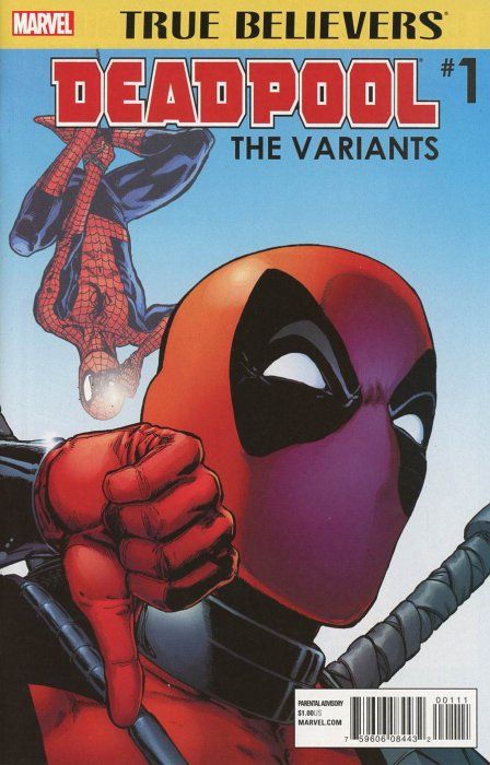 True Believers: Deadpool Variants #1 Comic